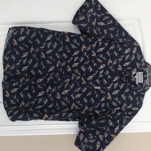 Vintage Columbia Fishing Lure shirt